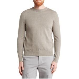 Jeff The Phil Beige Crewneck Sweater Size Large NWOT $80 MSRP